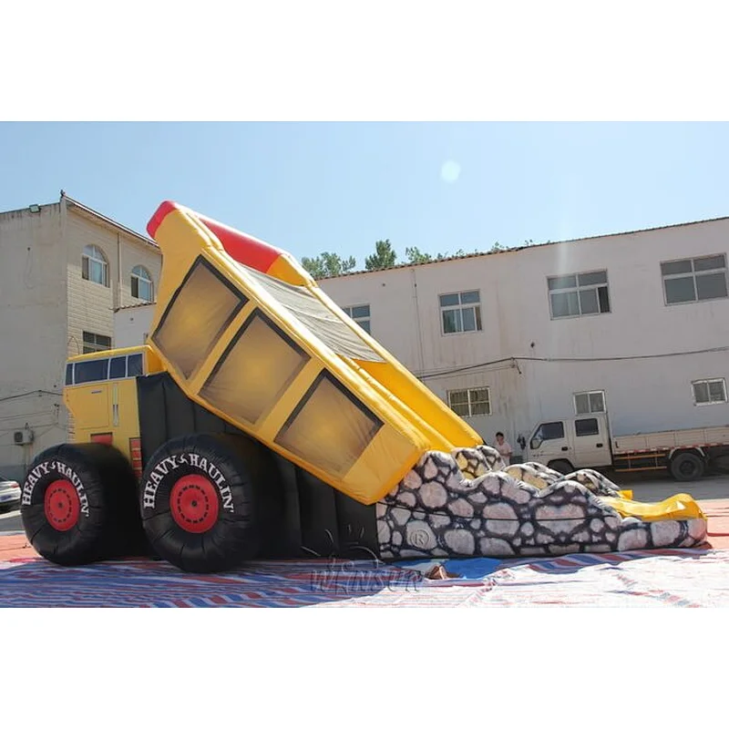 Inflatable Heavy Dump Truck Slide