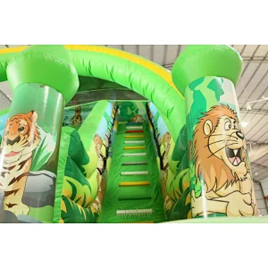 Jungle Inflatable slide