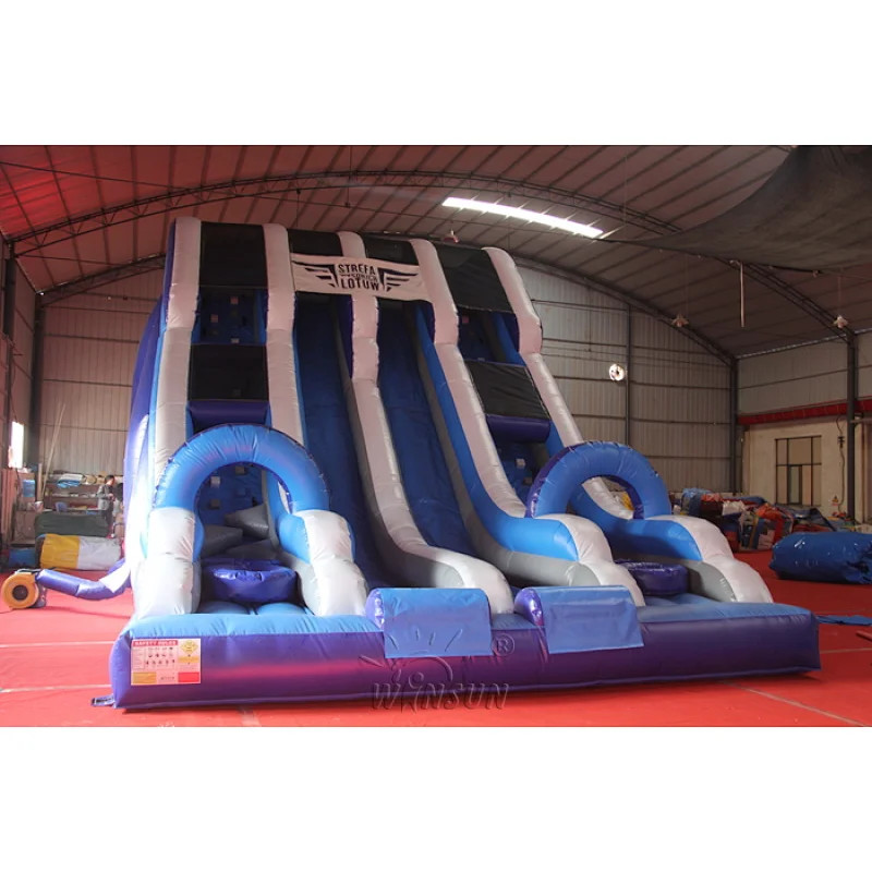Vertical Rush Inflatable Slide