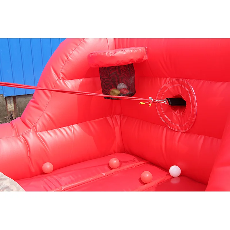 2020 New design Hippo Chow Down inflatable interactive game,bungee game for sale
