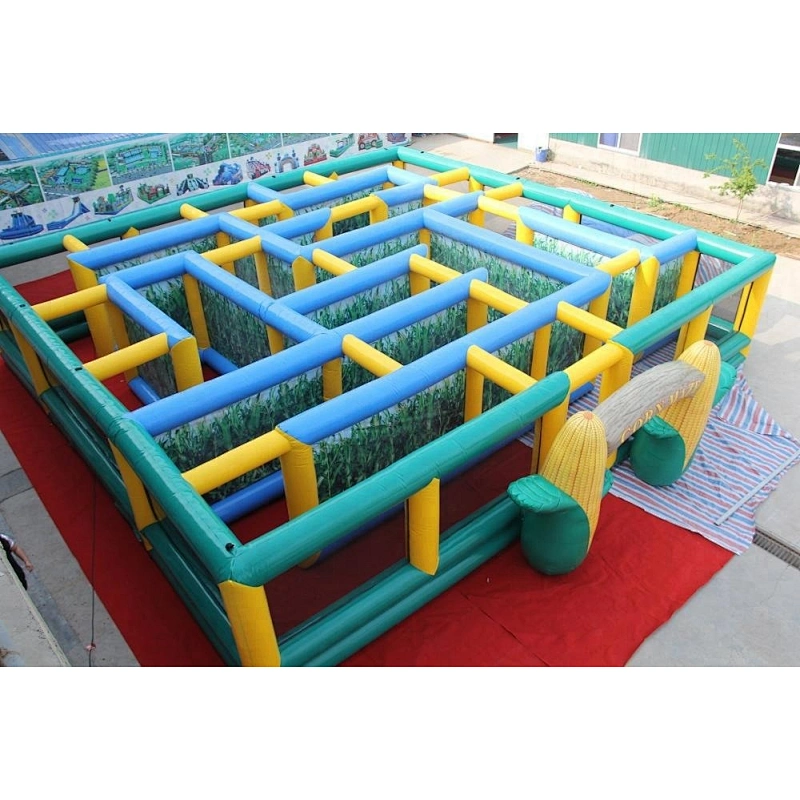 Giant inflatable haunted house maze inflatable corn maze for sale