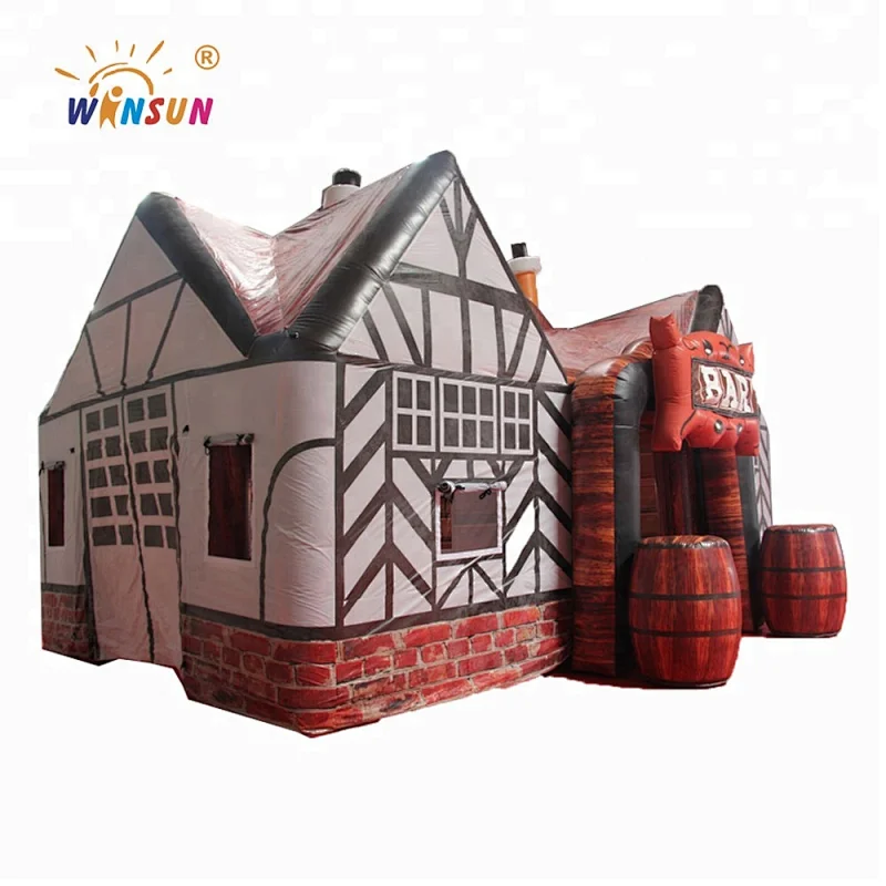 Hot Outdoor Party Tent Inflatable Bar, Giant inflatable pub bar, Used Party inflatable pub bar