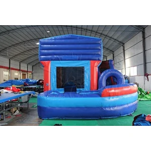 customer logo acceptable giant inflatable bouncing castle