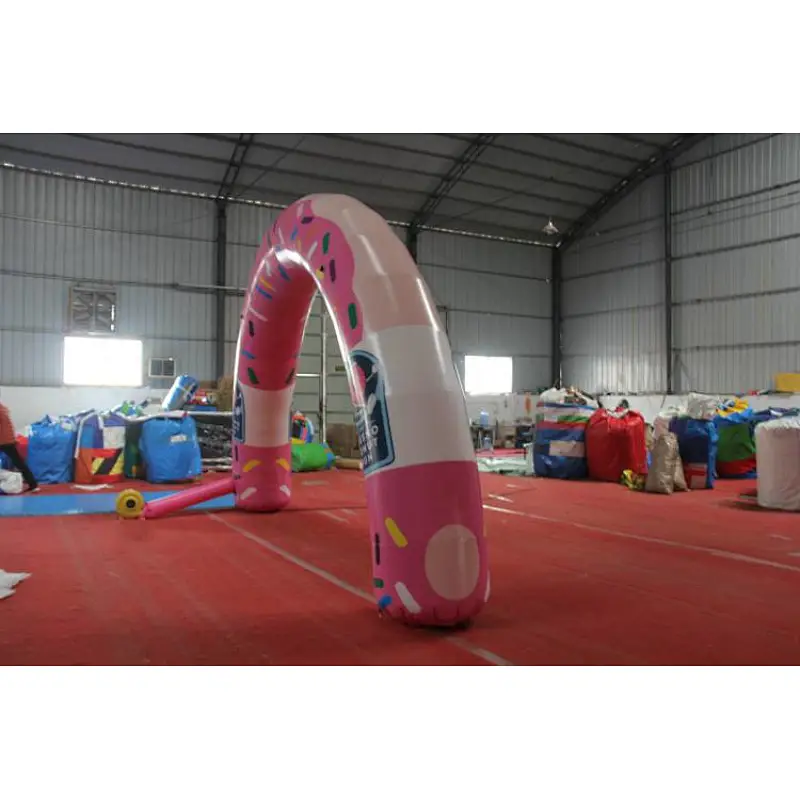 Ari constant inflatable  model  bow, cartoon santa claus arch,inflatable advertising snow man bows for christmas sale