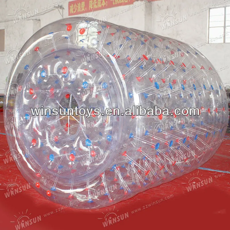 CE TPU inflatable fun water roller ball manufacturers