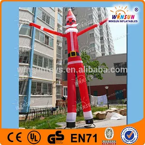 Hot Christmas inflatable air tube advertising inflatable christmas old man