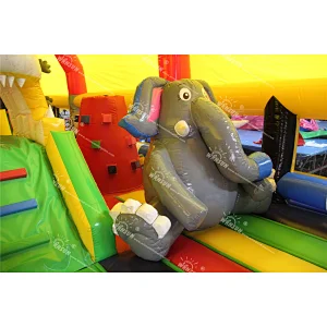 Popular design children inflatable fun city,kids inflatable playground on sale
