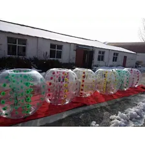 PVC/TPU Material Adults Loopy Balls, inflatable Bubble Football, cheap Bubble Soccer ball