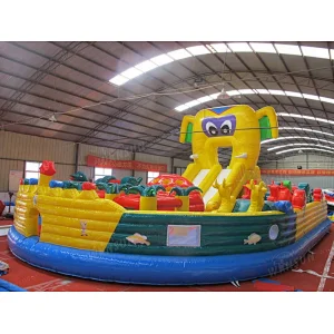 new arrival giant inflatable city, kids playground, outdoor playground