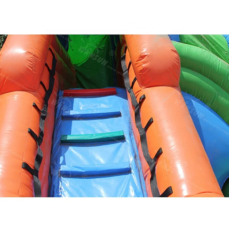 Outdoor playground inflatable octopus water park
