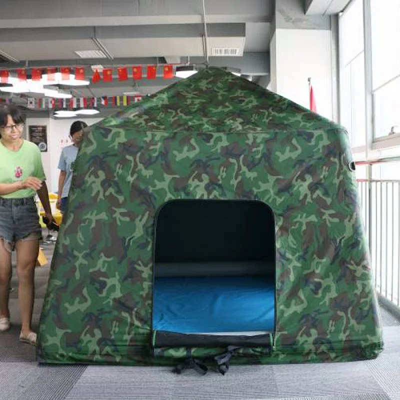 durable inflatable military camping tent for sale, inflatable shelter tent, Portable Outdoor Mini Camping Tent