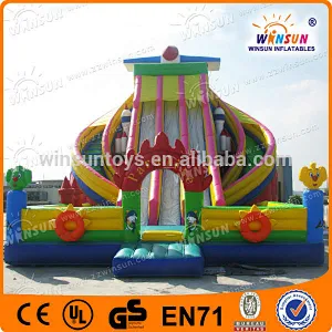 Commerical Style Animal Inflatable kids slide Inflatable paradise park slide for kids