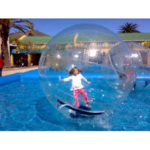 Air  sealed inflatable water hamster amusement ball, water clear dancing balloons,event show balls for sale
