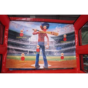 Hot sale batter up baseball game, inflatable baseball sports game