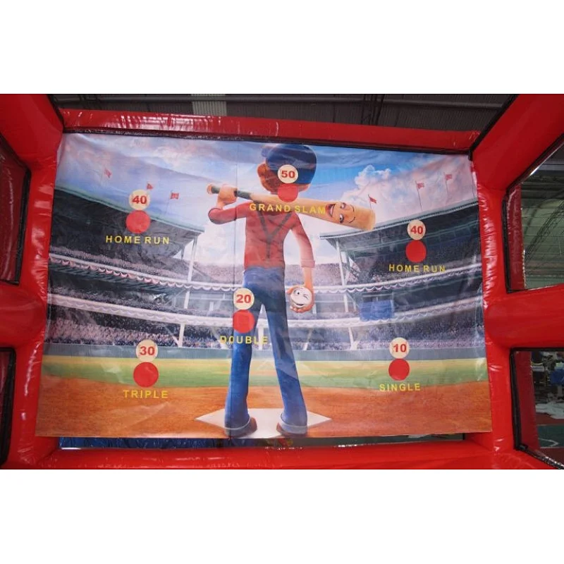 Hot sale batter up baseball game, inflatable baseball sports game