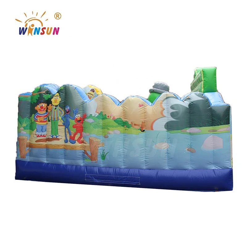 Amusement inflatable bouncy combo house,inflatable jumping room,inflatable moonwalk fun city for promotion