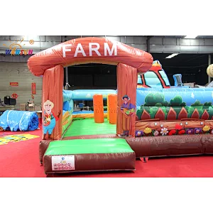 Farm Inflatable Slide
