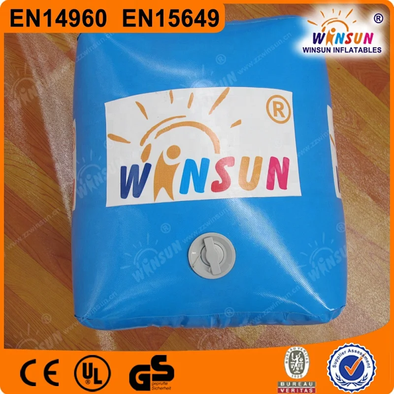 Sealed airtight floating inflatable stool models for promotion