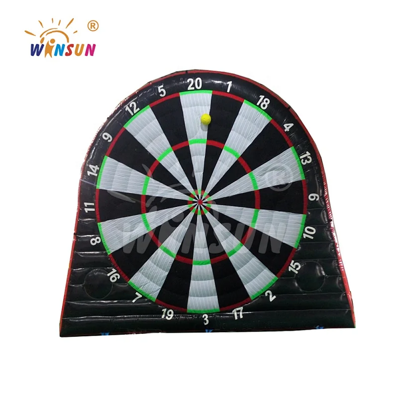 Single Side inflatable soccer dart board inflatable football dart boards inflatable soccer dart game