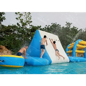 Outdoor inflatable water slide one word clear water park
