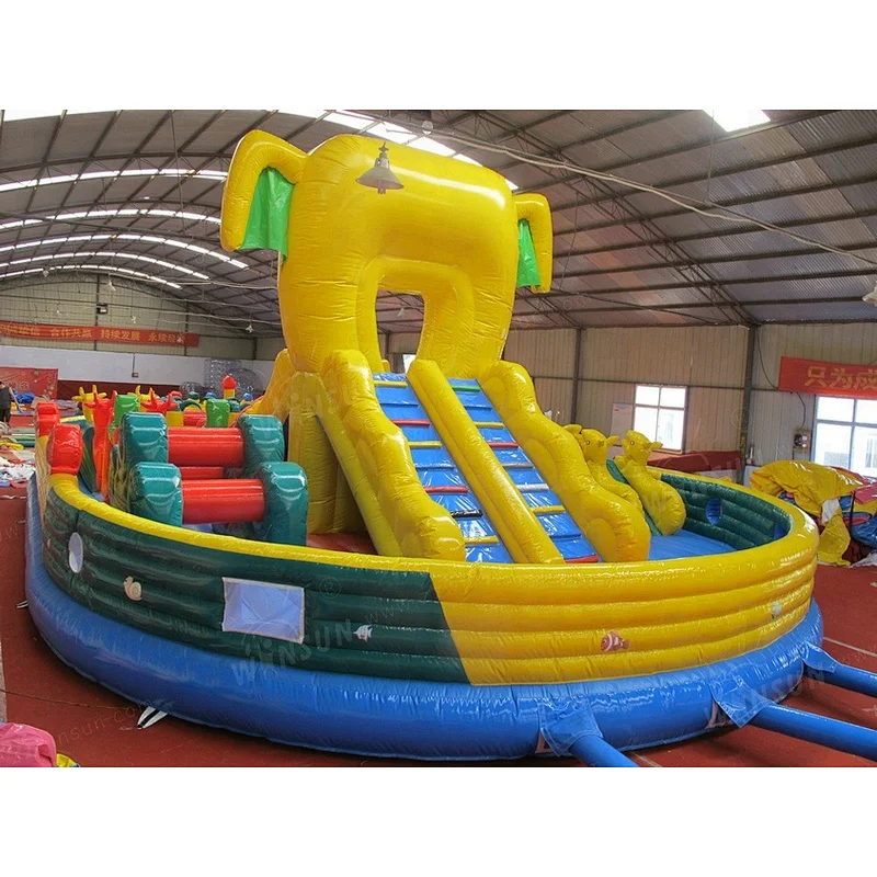 new arrival giant inflatable city, kids playground, outdoor playground