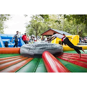 Hippo Chow Down Inflatable,Inflatable Hungry Hippos Game,Inflatable Bungee Running Sport