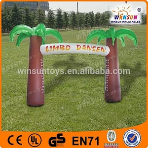 Outdoor Inflatable Advertising Tree Limbo,inflatable limbo dansen,inflatable arch tree limbo dance