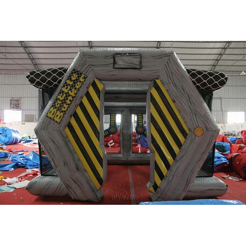 2020 exciting games interactive playing system inflatable IPS battle bunker for sale