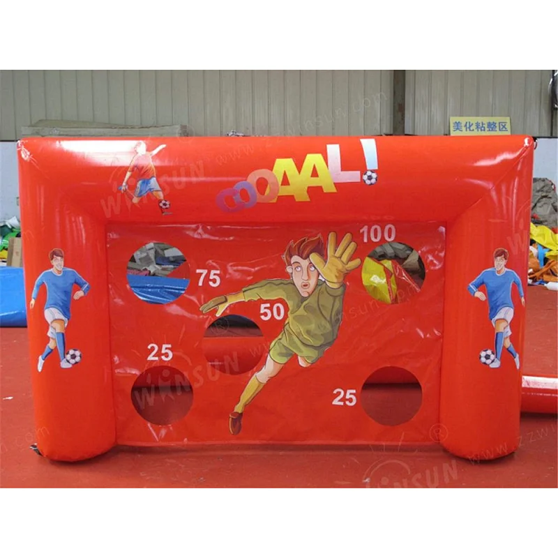 Hot sale inflatable football toss target, Quarterback Toss Inflatable
