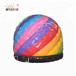 Customize Air bounce mini Inflatable Disco Dome