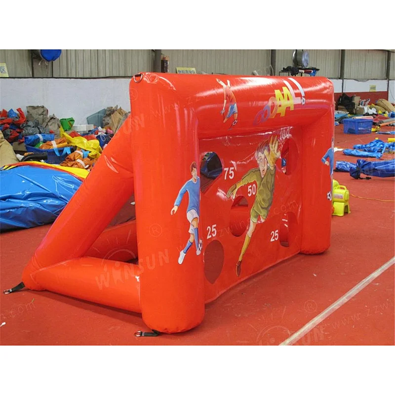 Hot sale inflatable football toss target, Quarterback Toss Inflatable