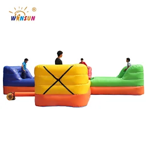 2020 New design Hippo Chow Down inflatable interactive game,bungee game for sale