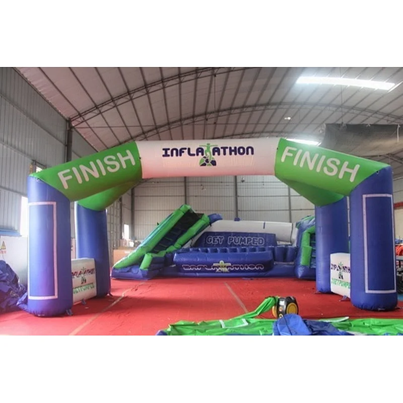 inflatable finish line arch, logo arch inflatable, inflatable entrance arch