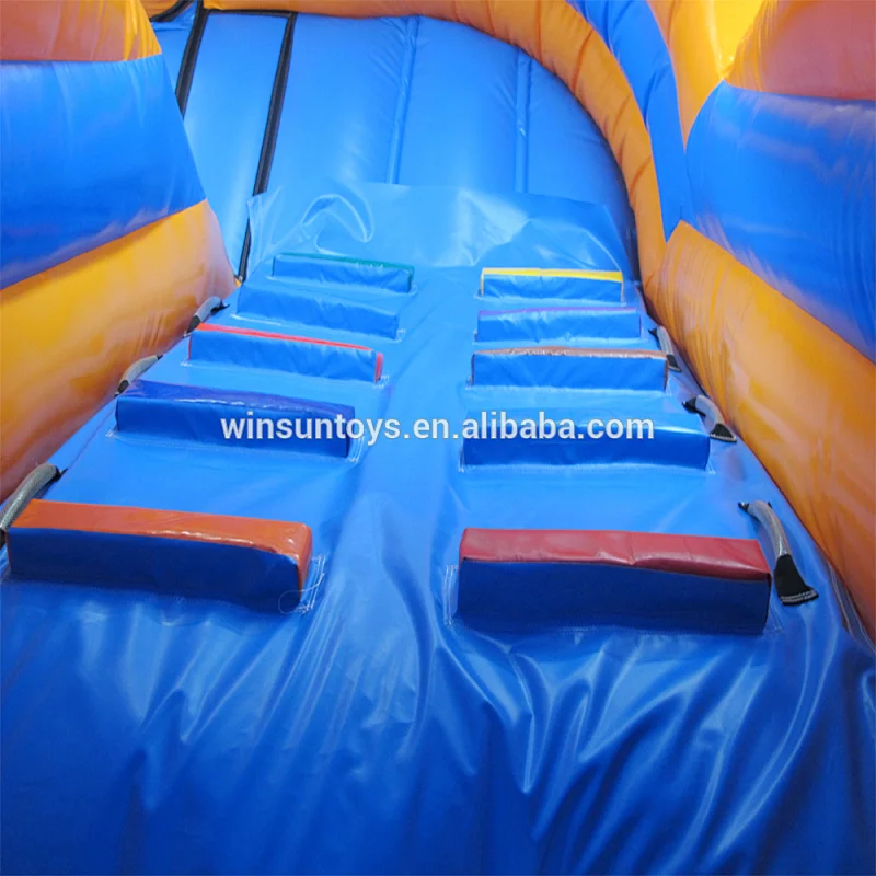 23 foot long 3 in 1 inflatable bounce house with slide
