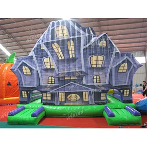 Hot sale halloween inflatable haunted house, Funny haunted house inflatable