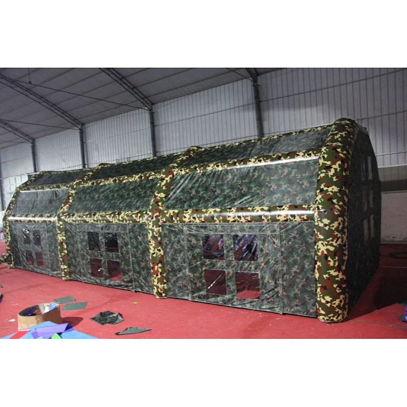Outdoor used tent manufacturer china army military inflatable tents, inflatable military tent for sale
