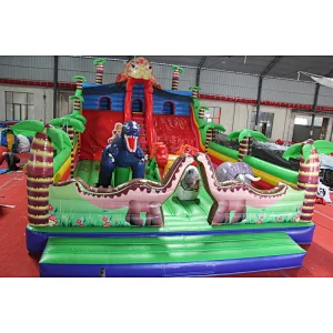 Chameleon  funlands bouncer games,Air constant inflatable chameleon trampoline for amusement park,animal moonwalk  bouncer
