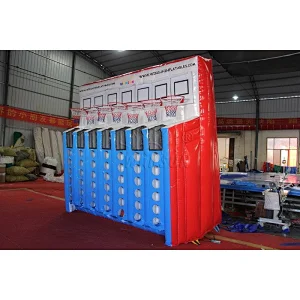 popular inflatable basketball connect 4 game, inflatable basketball game connect four for sale,inflatable interactive adult game