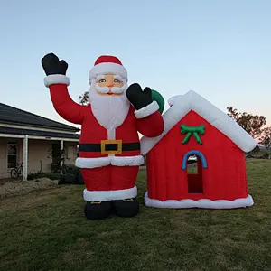 3m High huge christmas inflatable house