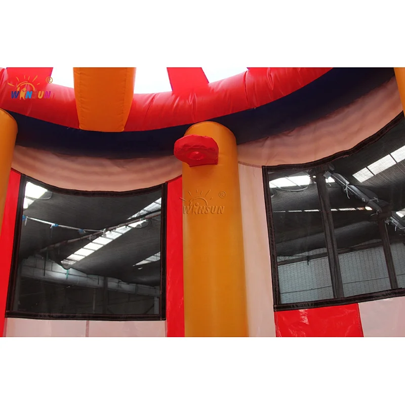 Circus commercial home backyard bounces, carousel clown moonwalks, Merry go round umping castle  house for rental or sale