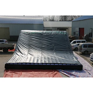 Custom extreme sport Inflatable Skiing Jump stunt airbag,big inflatable landing airbag ramp pad,sloped jump air bag mat for sale