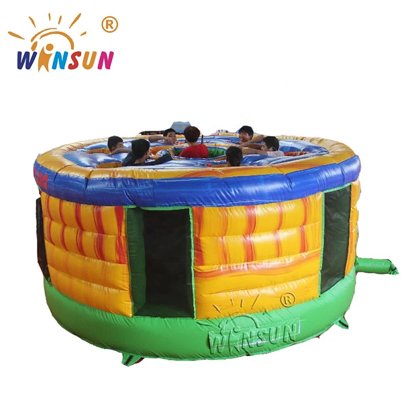 Hot sale inflatable interactive adult game, inflatable whack a mole game