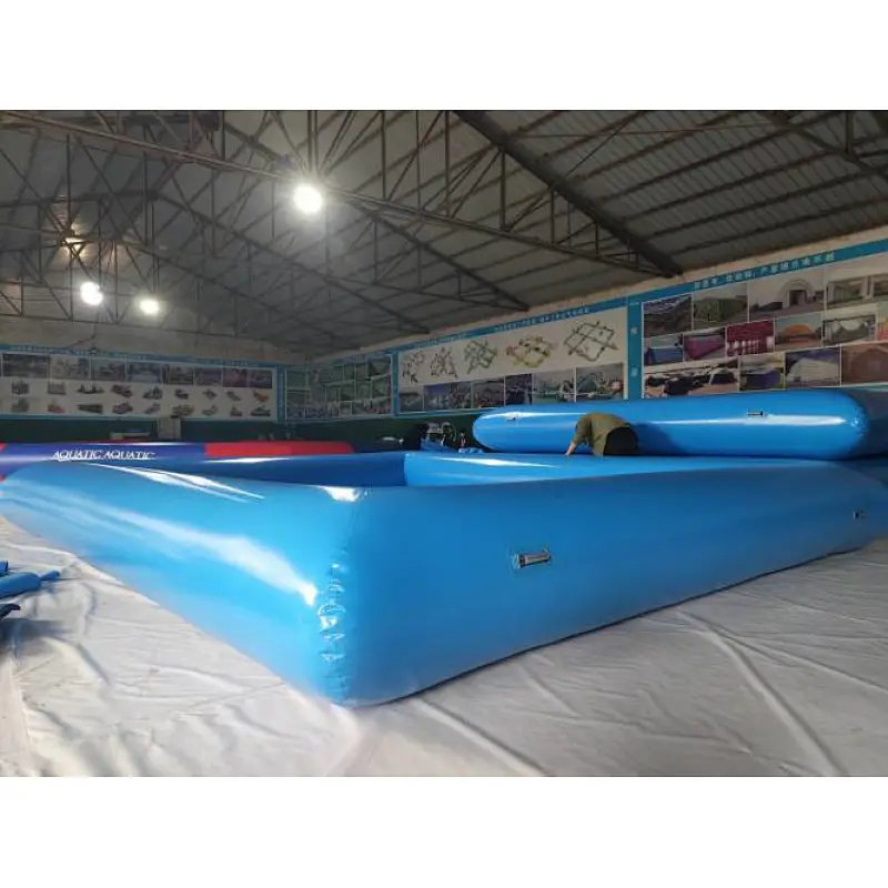 Family pool and  inflatable water park lagoon pool, water pool,inflatable circle tunnel ball pit ponds for sale