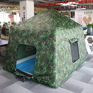durable inflatable military camping tent for sale, inflatable shelter tent, Portable Outdoor Mini Camping Tent