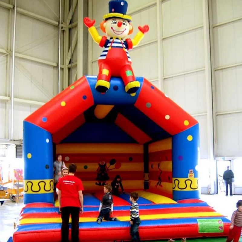 commercial home yard circus clown bounce house