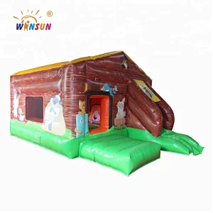 Customized Color Mini Inflatable bounce house for kids