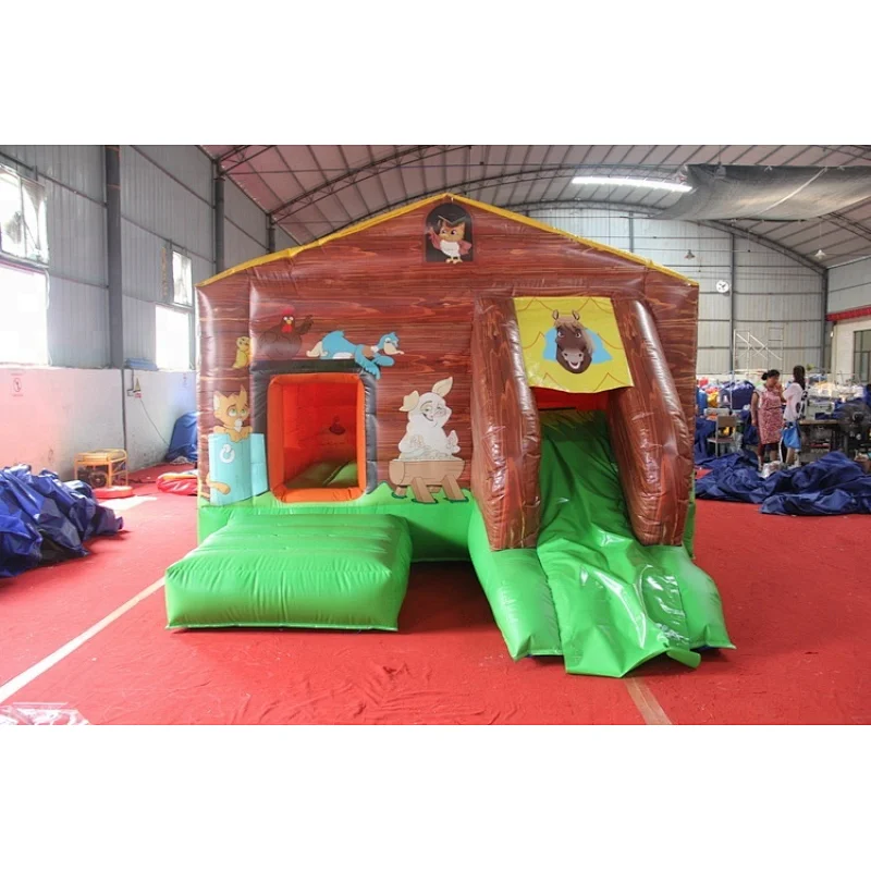 Customized Color Mini Inflatable bounce house for kids