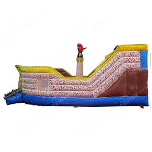 Outdoor sports PVC Jumping Bouncy inflatable Pirate Ship