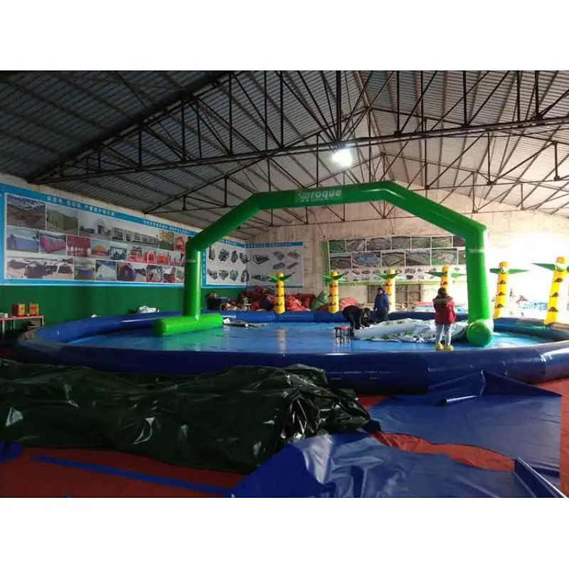 Advertising inflatable water floating archway,inflatable airtight bow,commercial air sealed arch for sale