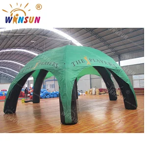 High quality PVC material  inflatable event tent,inflatable camping tent, 6 legs inflatable spider tent